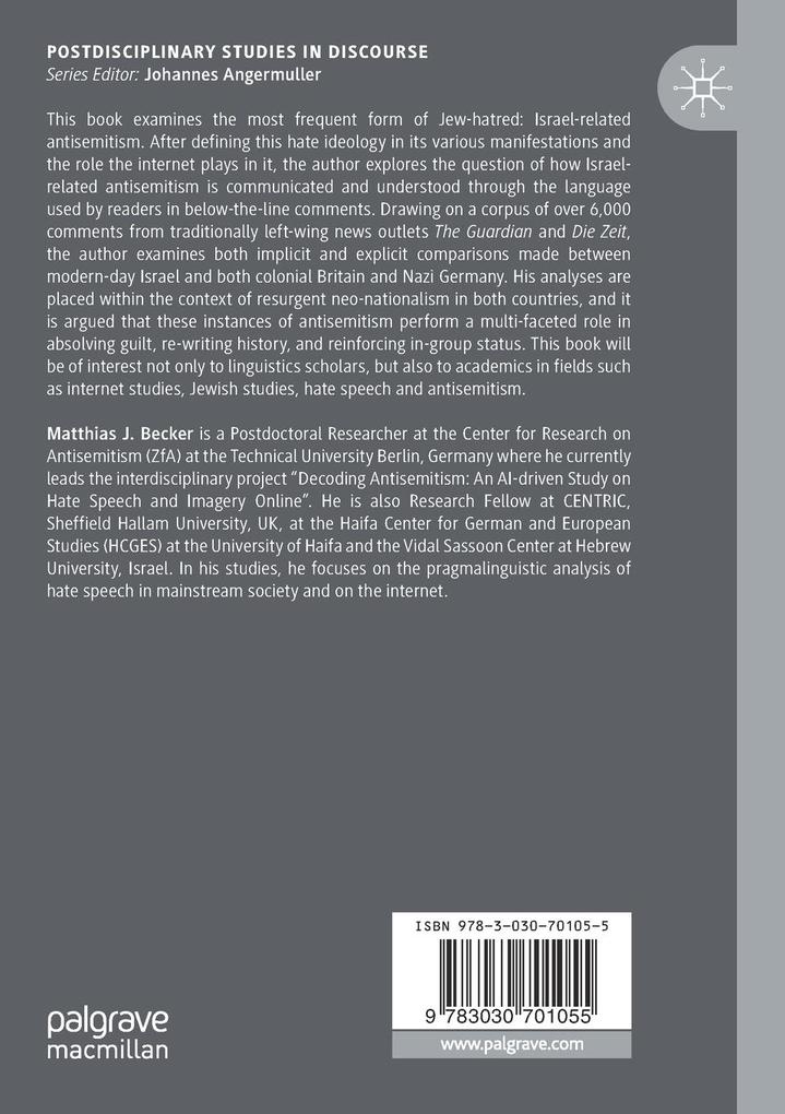 Weitere Ansicht: Antisemitism in Reader Comments | Matthias J. Becker