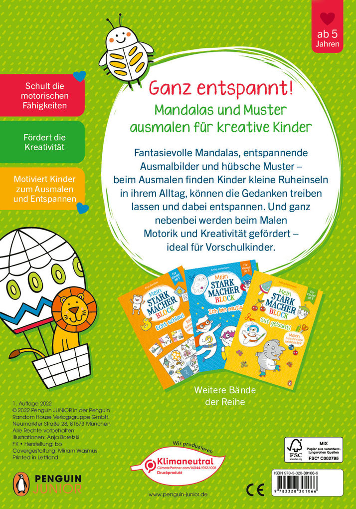 Weitere Ansicht: Mein Starkmacher-Block - Ganz entspannt! | Anja Boretzki
