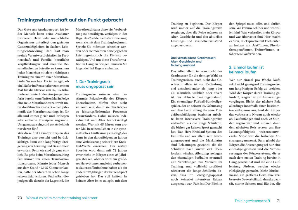 Weitere Ansicht: Runner's World: Marathon kann Jede*r | Martin Grüning, Sonja von Opel, Sonja von von Opel