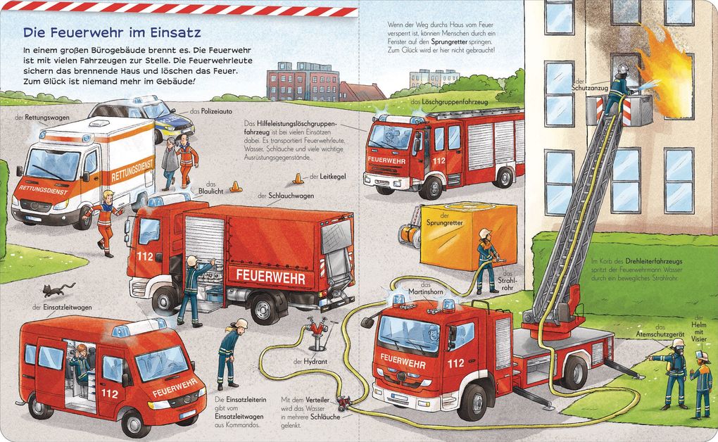 Weitere Ansicht: Fahrzeuge sind toll! - Bei der Feuerwehr | Linda Sturm