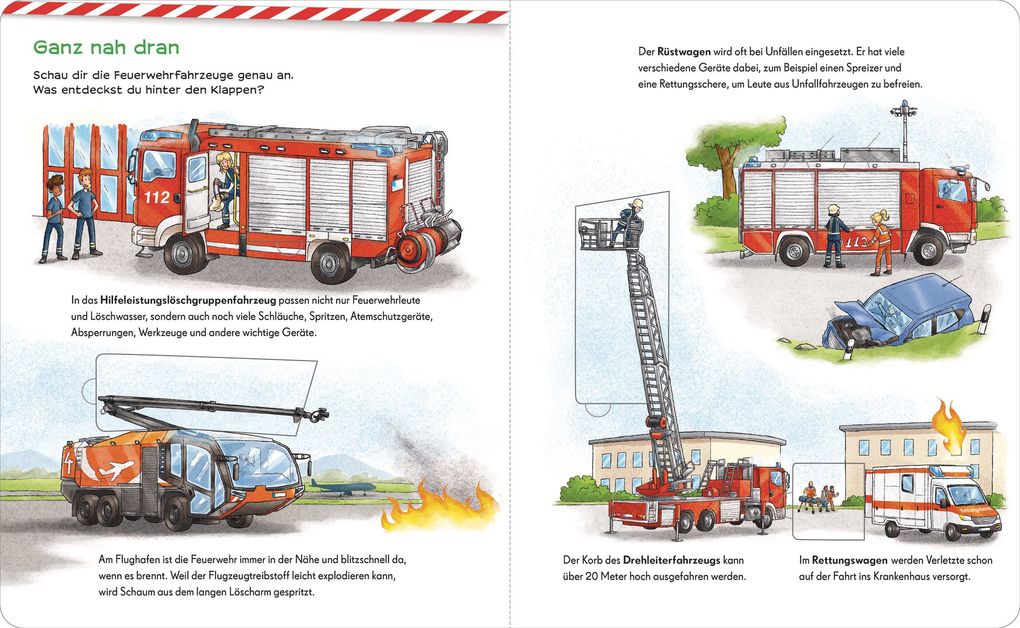 Weitere Ansicht: Fahrzeuge sind toll! - Bei der Feuerwehr | Linda Sturm