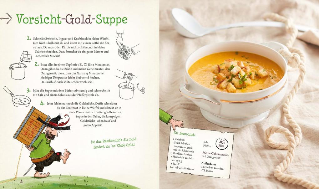 Weitere Ansicht: Das große Räuber Hotzenplotz Koch- und Backbuch | Pia Deges, Otfried Preußler