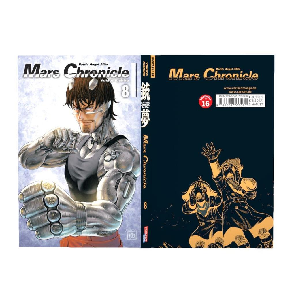 Weitere Ansicht: Battle Angel Alita - Mars Chronicle 8 | Yukito Kishiro
