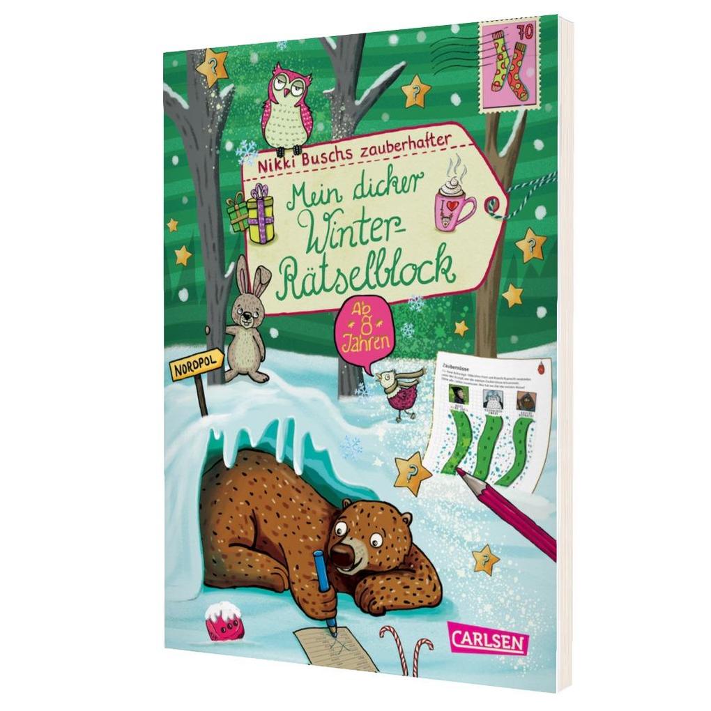 Weitere Ansicht: Mein dicker Winter-Rätselblock | Nikki Busch
