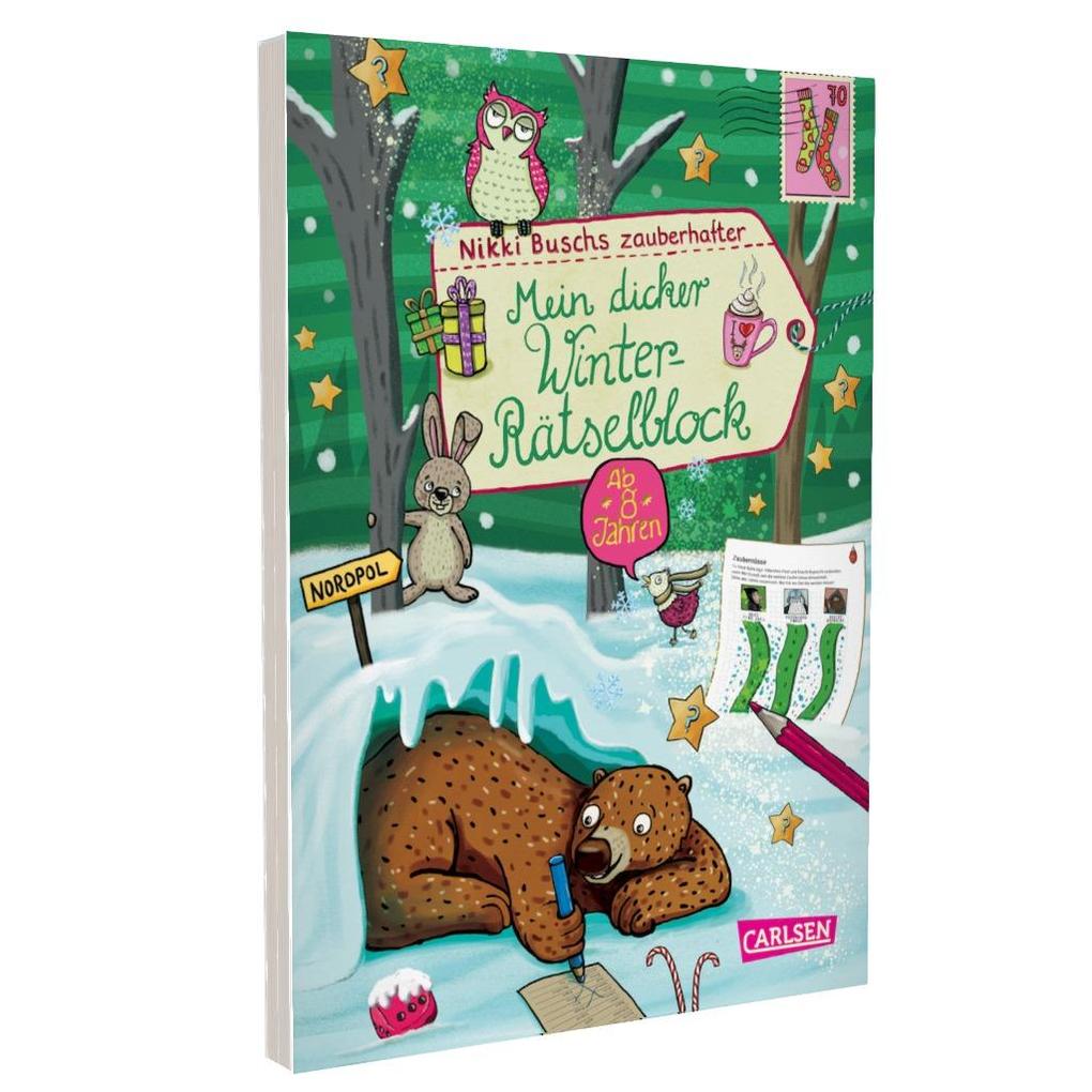 Weitere Ansicht: Mein dicker Winter-Rätselblock | Nikki Busch