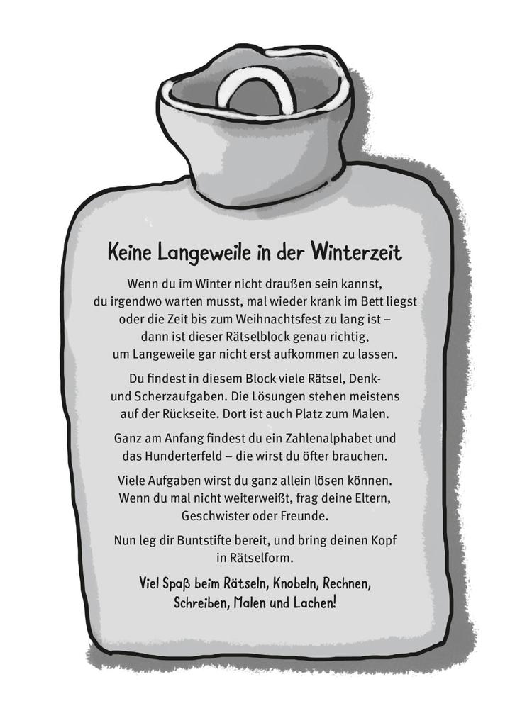 Weitere Ansicht: Mein dicker Winter-Rätselblock | Nikki Busch