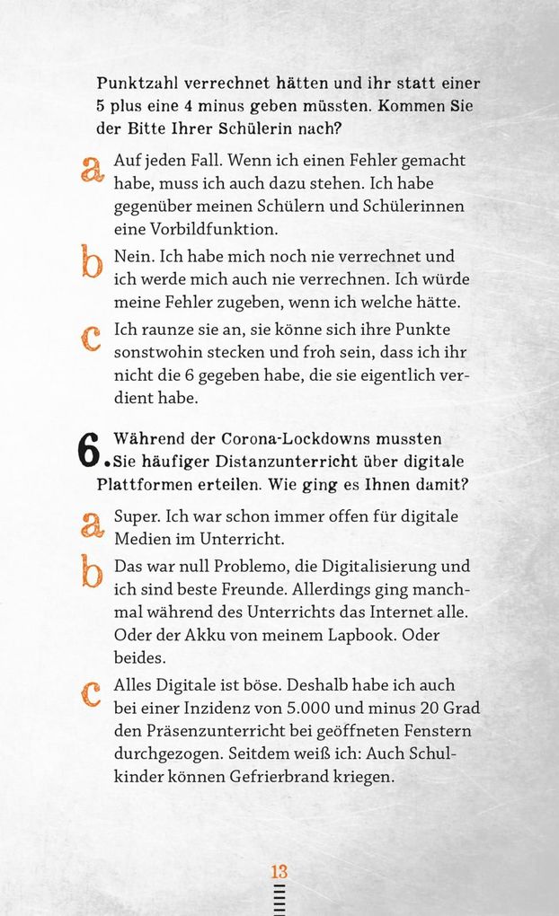 Weitere Ansicht: Das böse Buch für Lehrer | Gitzinger & Schmelzer Höke