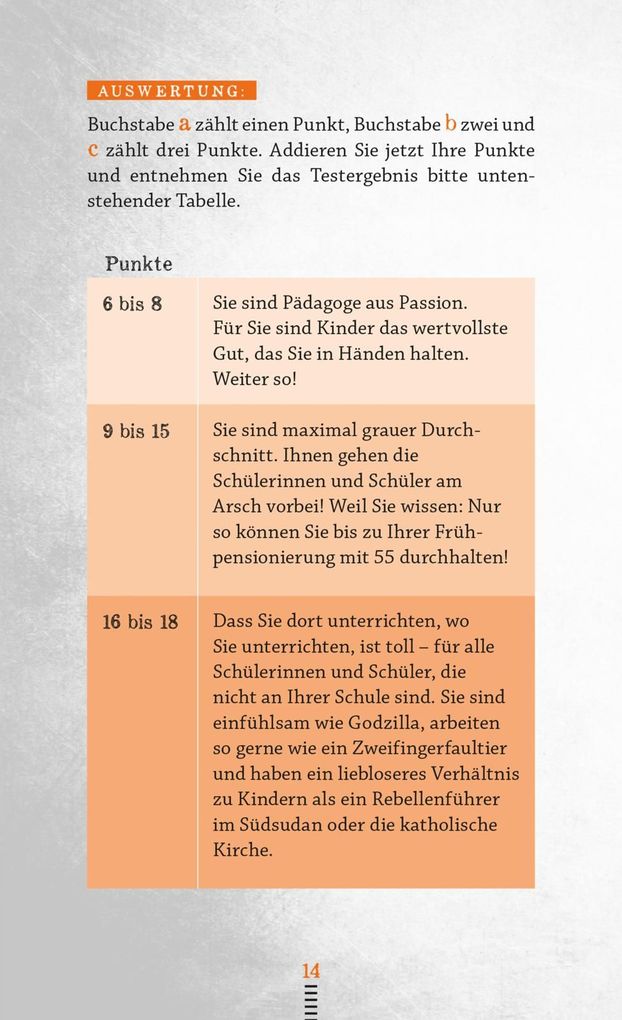 Weitere Ansicht: Das böse Buch für Lehrer | Gitzinger & Schmelzer Höke
