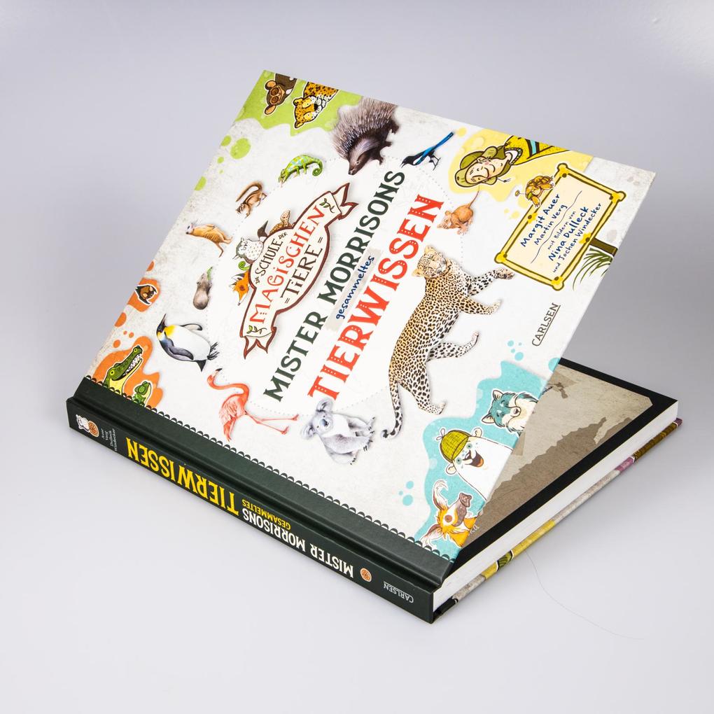 Weitere Ansicht: Die Schule der magischen Tiere: Mister Morrisons gesammeltes Tierwissen | Martin Verg, Margit Auer