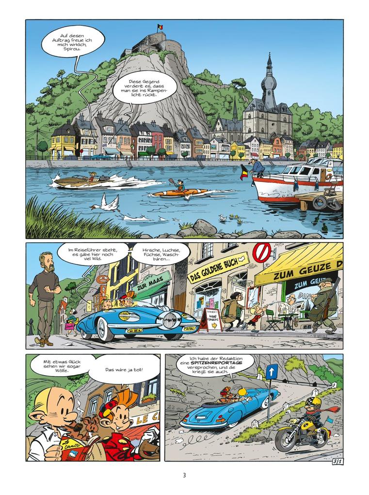 Weitere Ansicht: Spirou und Fantasio Spezial 39: Der Wolfsmensch | Marc Legendre