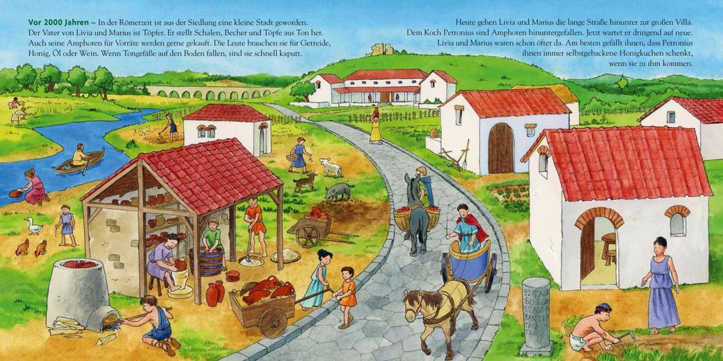 Weitere Ansicht: LESEMAUS 150: In der Stadt - damals und heute | Christa Holtei