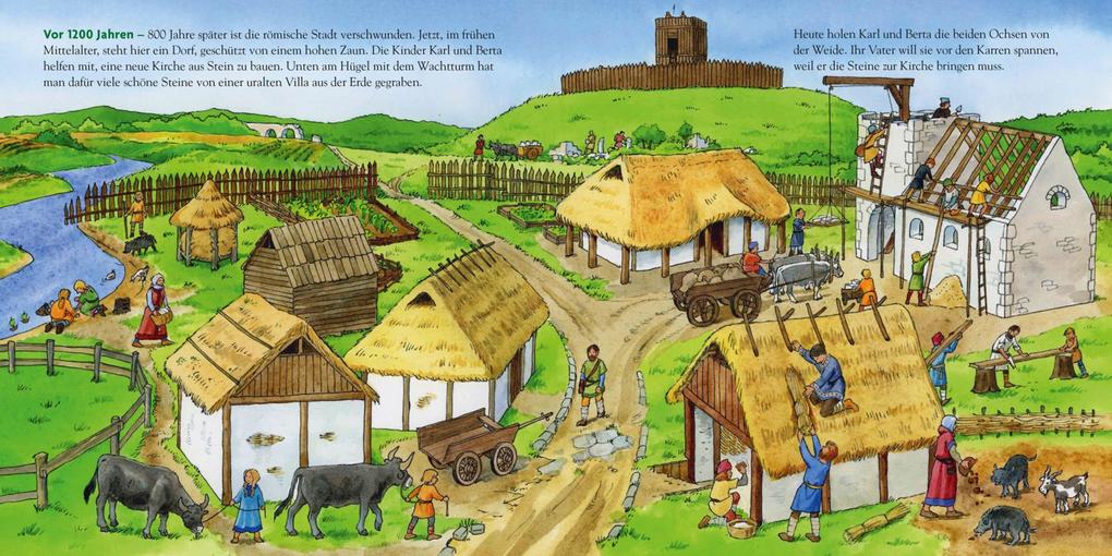 Weitere Ansicht: LESEMAUS 150: In der Stadt - damals und heute | Christa Holtei