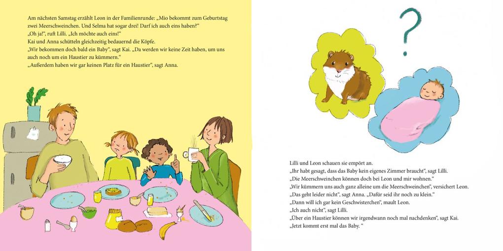 Weitere Ansicht: LESEMAUS 173: Unsere kunterbunte Familie und das neue Baby | Anna Wagenhoff