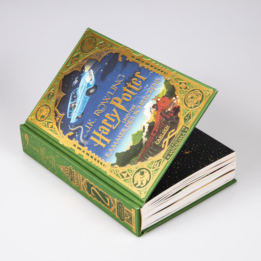 Weitere Ansicht: Harry Potter und die Kammer des Schreckens (MinaLima-Edition mit 3D-Papierkunst 2) | J.K. Rowling