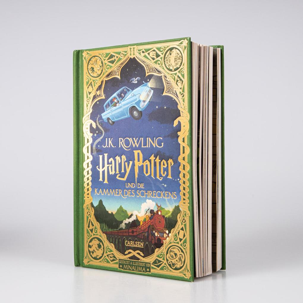 Weitere Ansicht: Harry Potter und die Kammer des Schreckens (MinaLima-Edition mit 3D-Papierkunst 2) | J.K. Rowling
