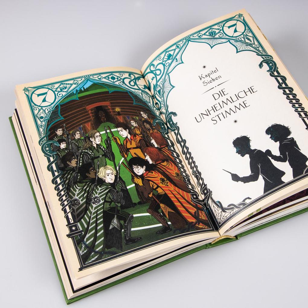 Weitere Ansicht: Harry Potter und die Kammer des Schreckens (MinaLima-Edition mit 3D-Papierkunst 2) | J.K. Rowling
