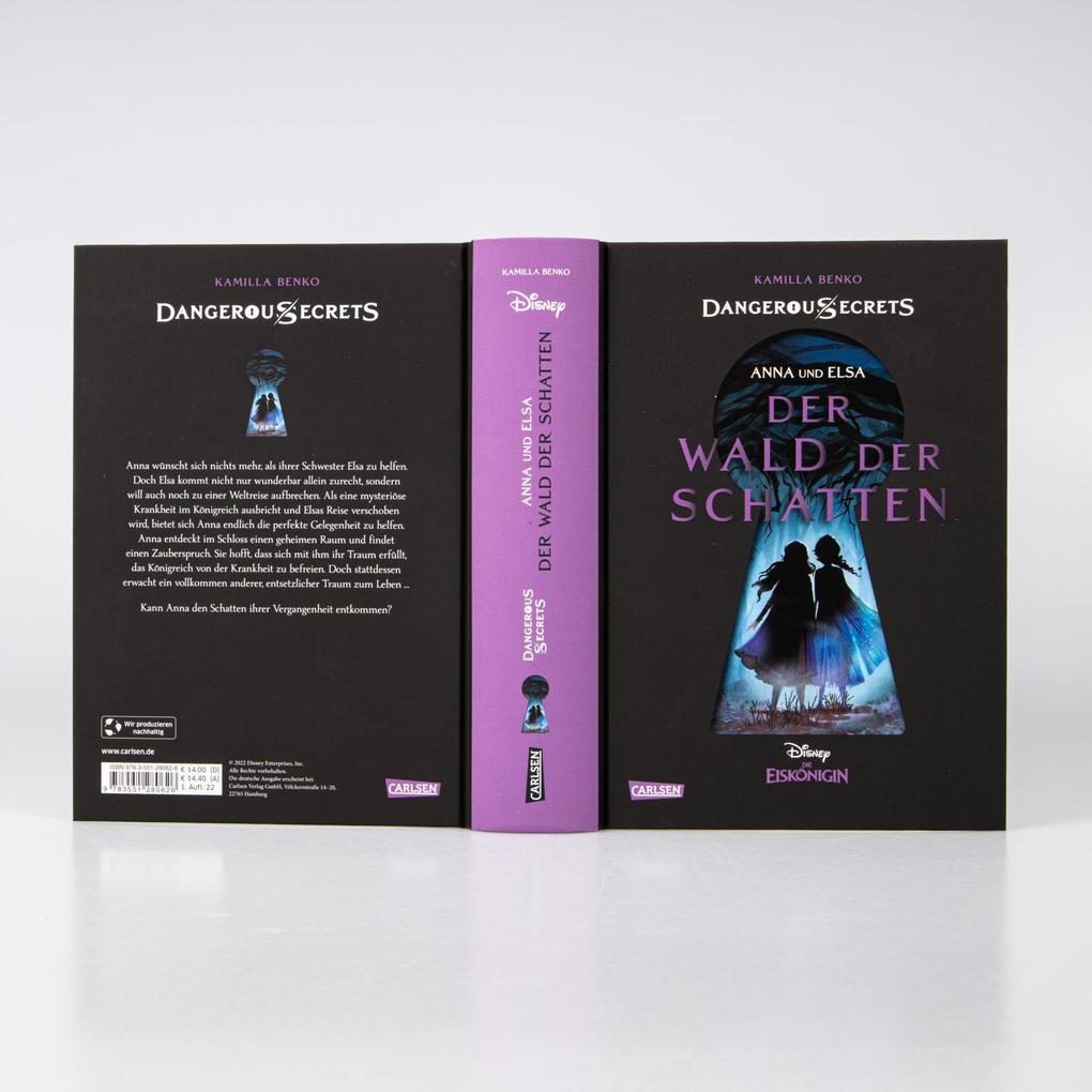 Weitere Ansicht: Disney - Dangerous Secrets 4: Elsa und Anna: DER WALD DER SCHATTEN (Die Eiskönigin) | Kamilla Benko, Walt Disney
