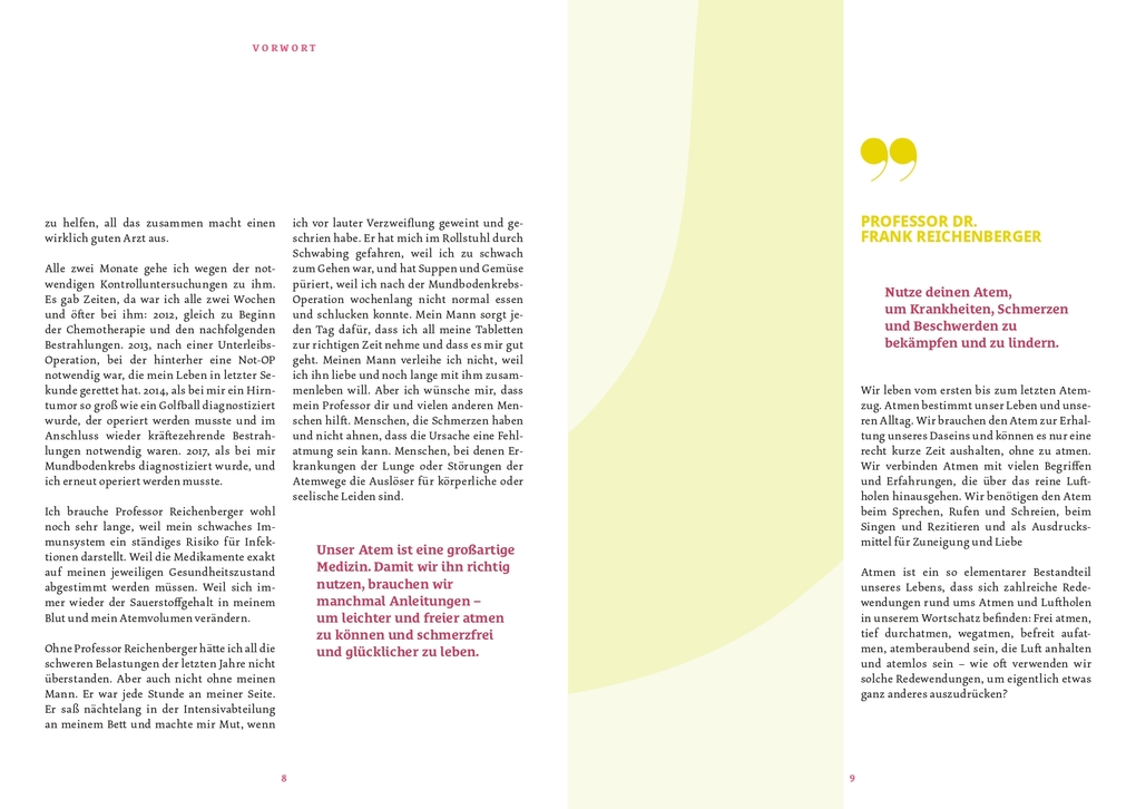 Weitere Ansicht: Atmen | Cornelia Eyssen, Frank Reichenberger