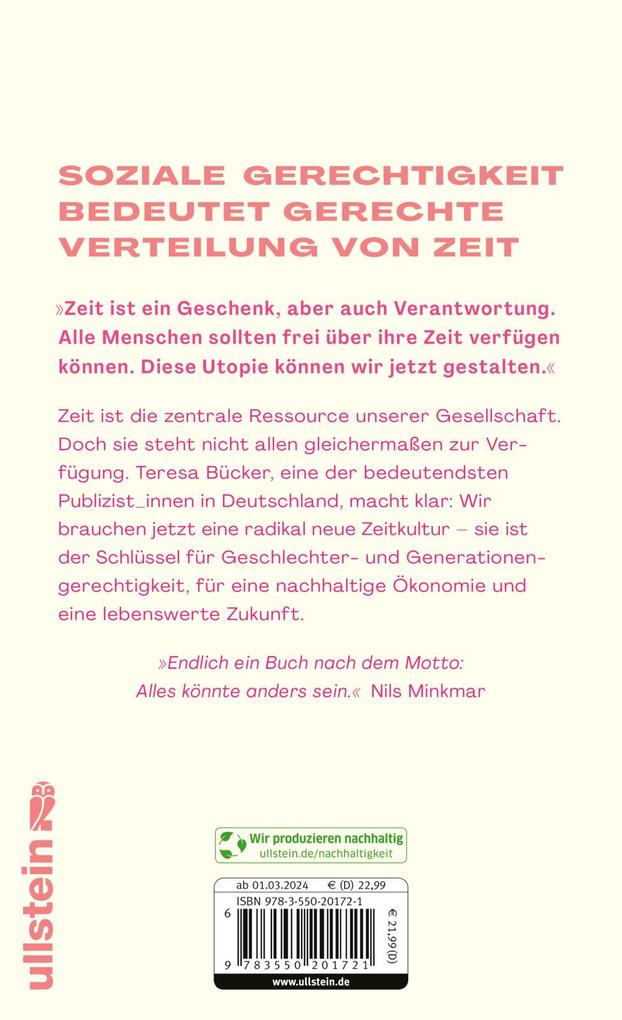 Weitere Ansicht: Alle_Zeit | Teresa Bücker