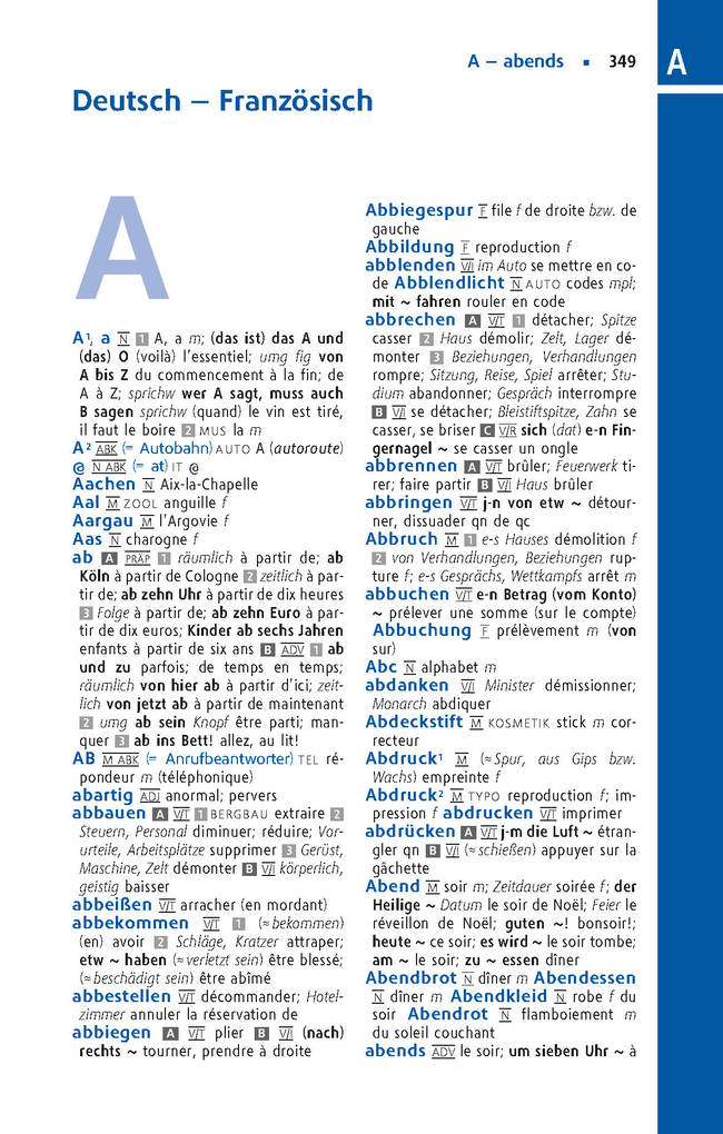 Weitere Ansicht: Langenscheidt Praktisches Wörterbuch Französisch