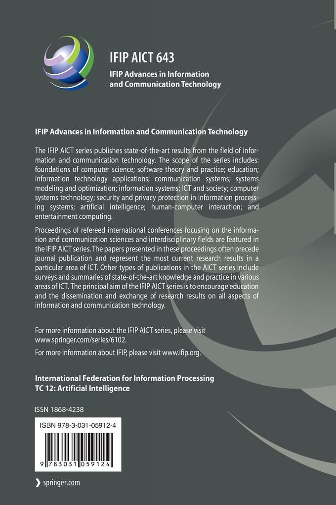 Weitere Ansicht: Intelligent Information Processing XI