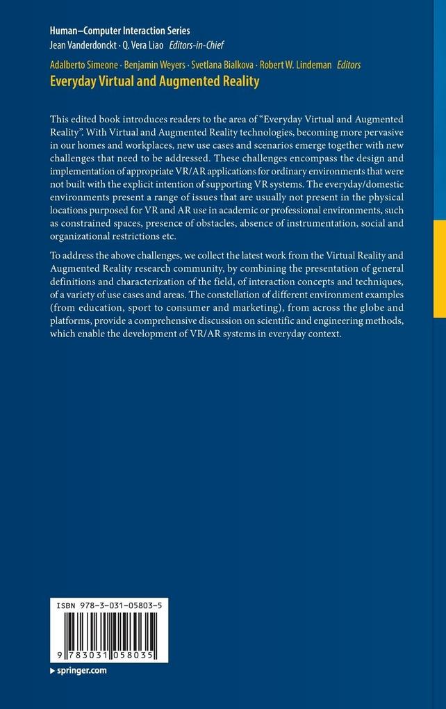 Weitere Ansicht: Everyday Virtual and Augmented Reality