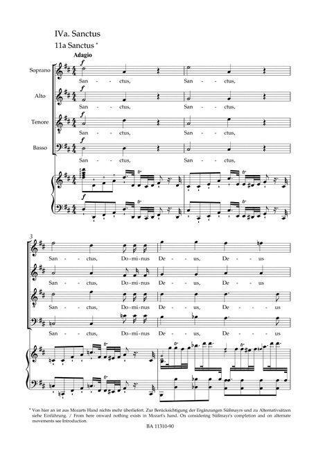 Weitere Ansicht: Requiem (Neuvervollständigung) Klavierauszug vokal | Wolfgang Amadeus Mozart