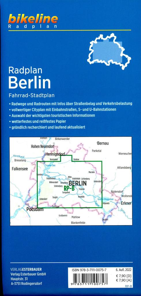Weitere Ansicht: Radplan Berlin