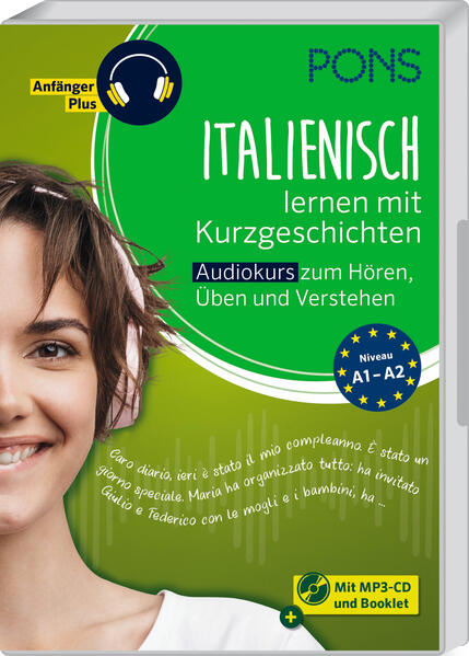 Produktbild: PONS Italienisch lernen mit Kurzgeschichten