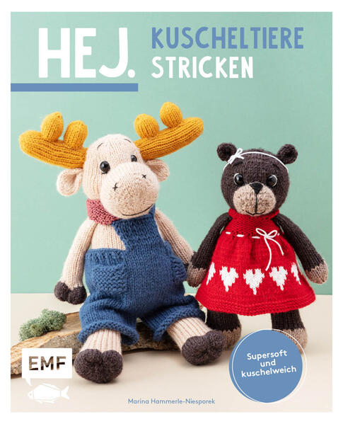 Produktbild: Hej. Kuscheltiere stricken | Marina Hammerle-Niesporek