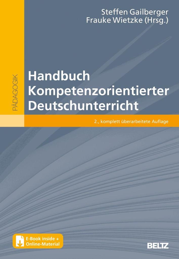 Produktbild: Handbuch Kompetenzorientierter Deutschunterricht