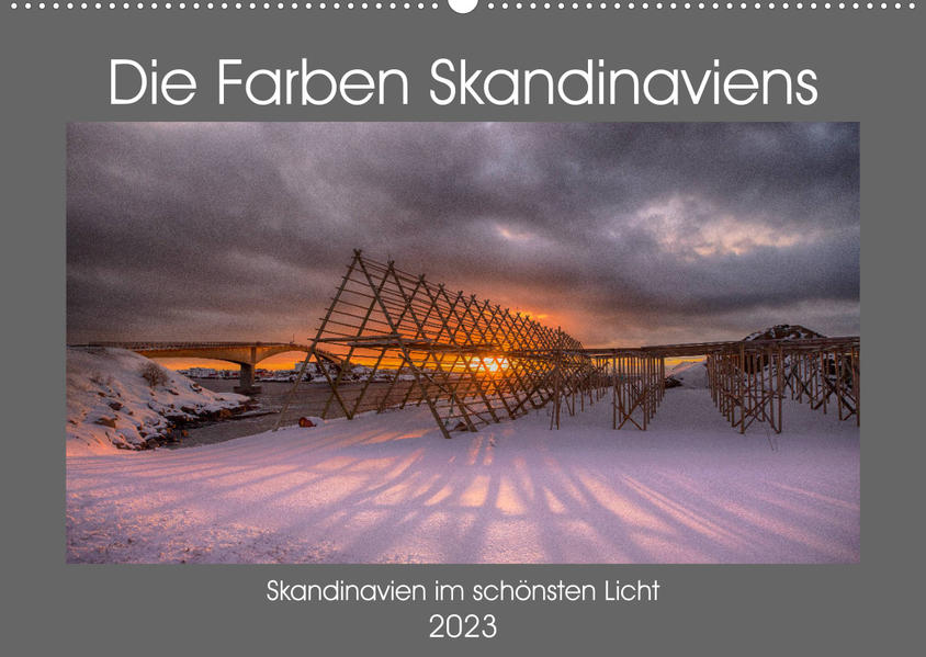 Die Farben Skandinaviens (Wandkalender 2023 DIN A2 quer) als Kalender
