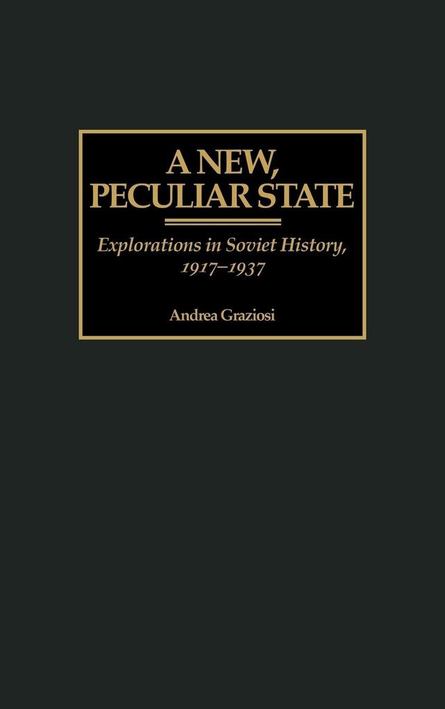 A New, Peculiar State als Buch (gebunden)