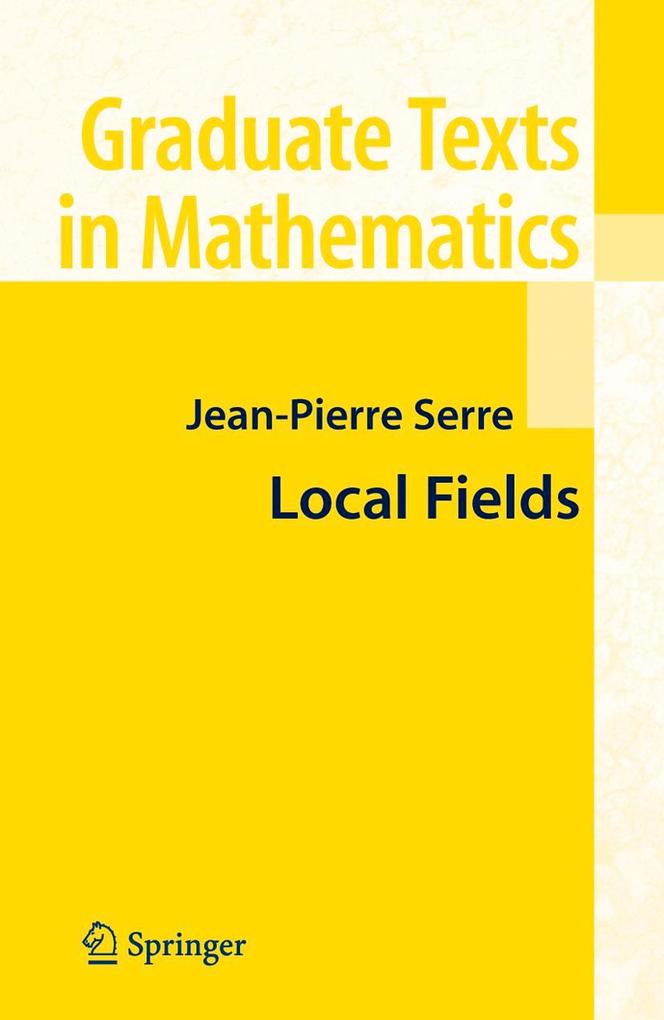 Produktbild: Local Fields | Jean-Pierre Serre