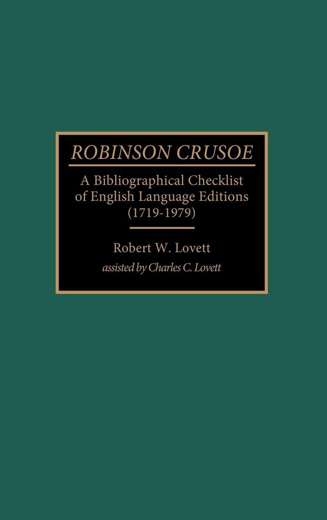 Robinson Crusoe als Buch (gebunden)