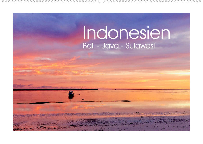 Indonesien. Bali - Java - Sulawesi (Wandkalender 2023 DIN A2 quer) als Kalender