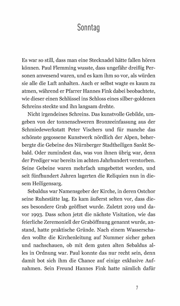 Weitere Ansicht: Sebalds Fluch | Jan Beinßen