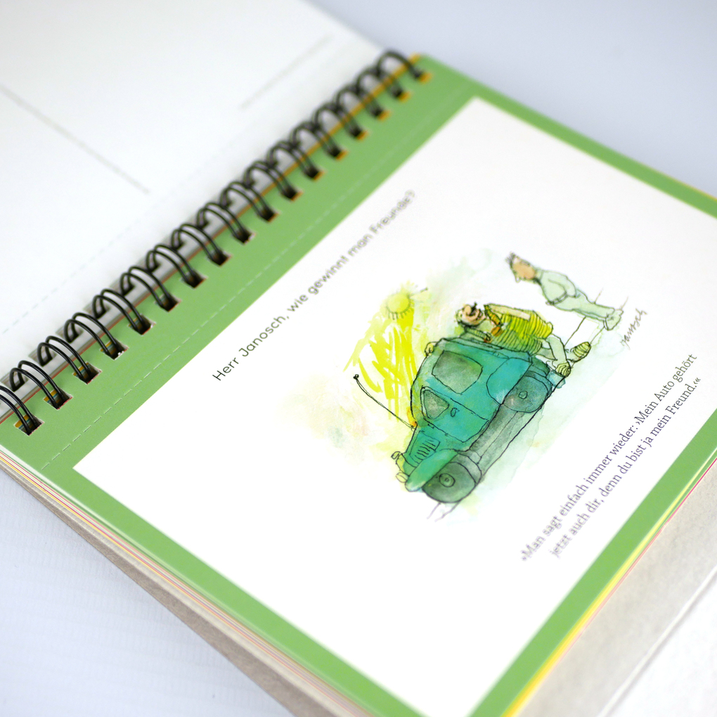 Weitere Ansicht: Herr Janosch, wie wird man glücklich? | Janosch