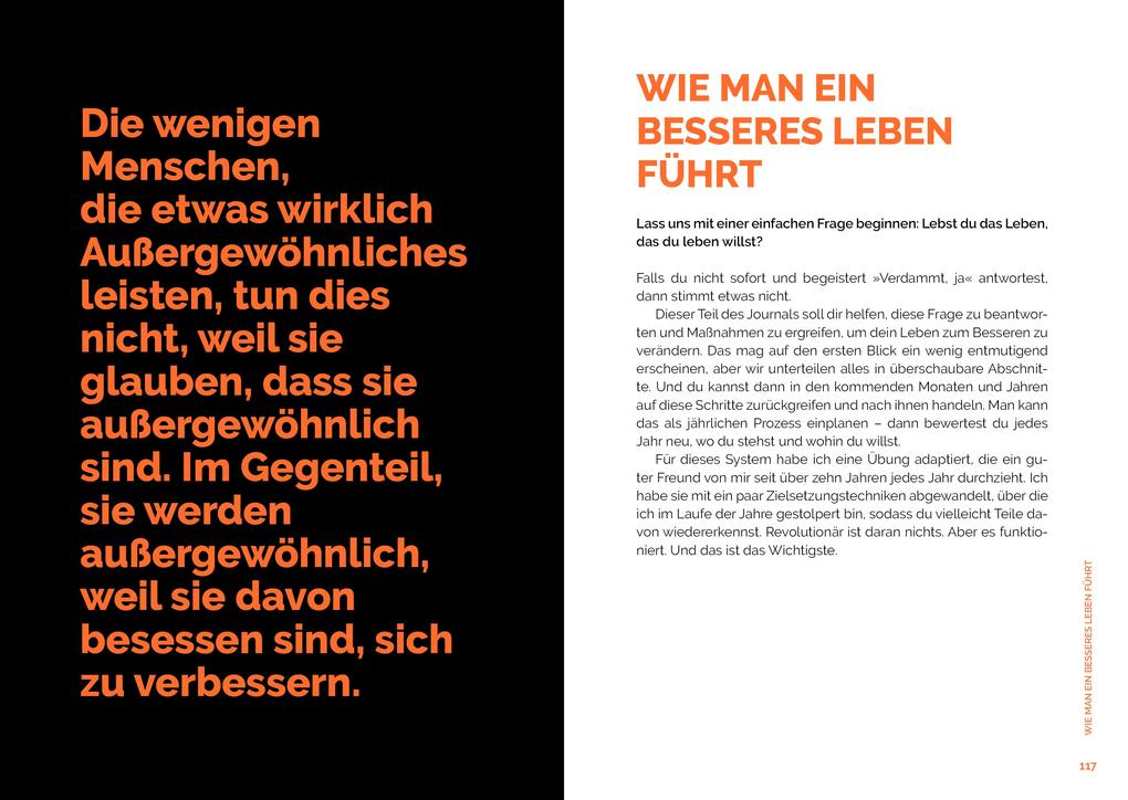 Weitere Ansicht: Die subtile Kunst des Daraufscheißens: Das Journal | Mark Manson