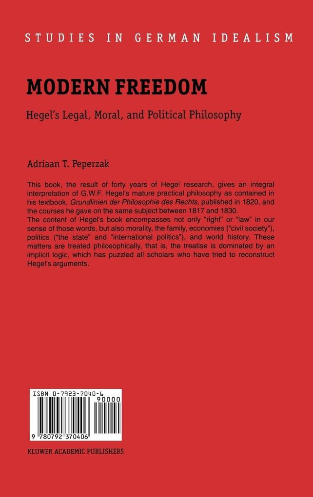 Weitere Ansicht: Modern Freedom | Adriaan T Peperzak