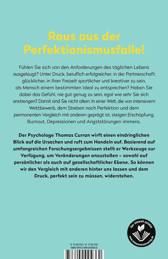 Weitere Ansicht: Nie gut genug | Thomas Curran