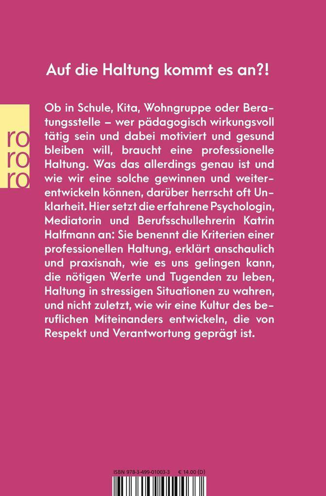 Weitere Ansicht: Haltung | Katrin Halfmann