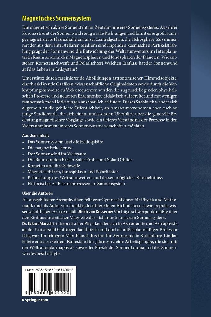 Weitere Ansicht: Magnetisches Sonnensystem | Ulrich von Kusserow, Eckart Marsch