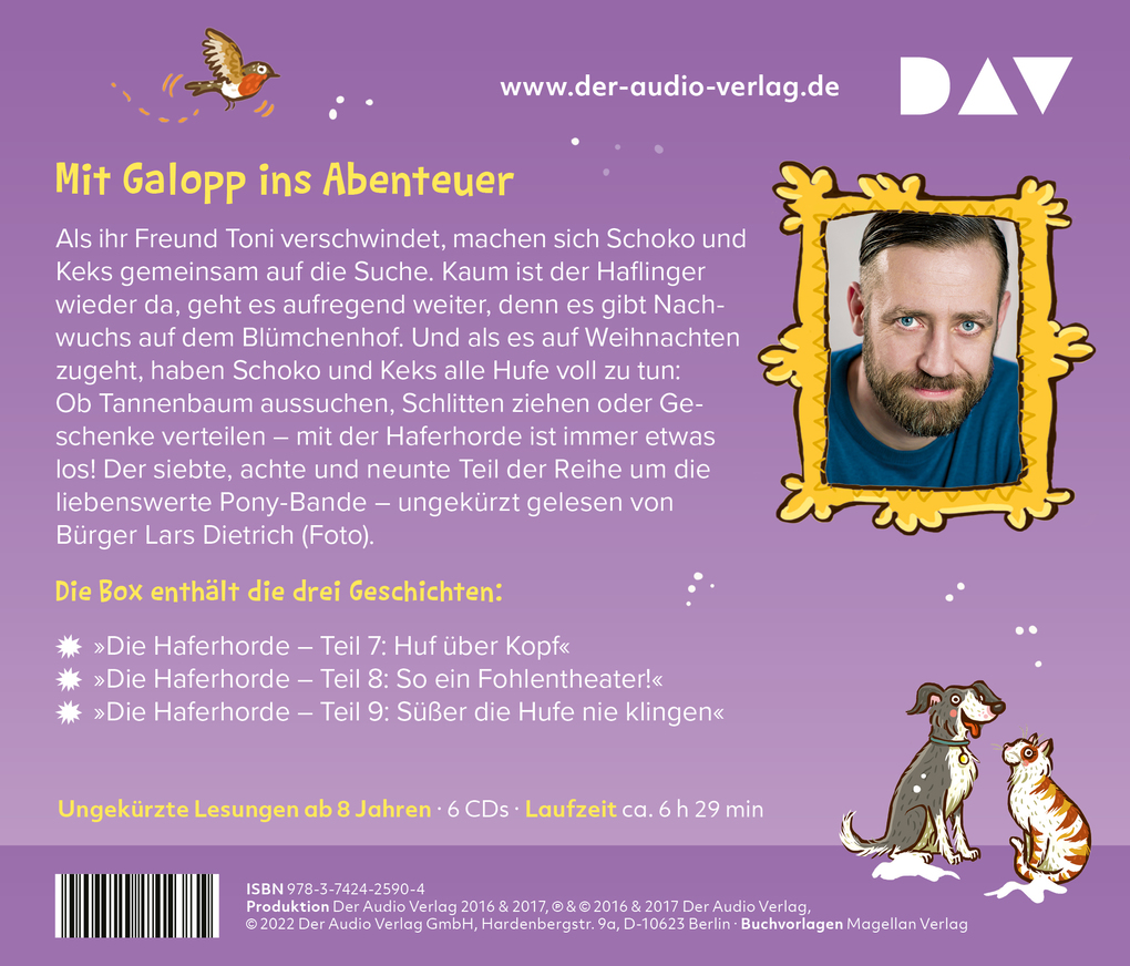 Weitere Ansicht: Die Haferhorde - Die große Box 3 (Teil 7-9) | Suza Kolb