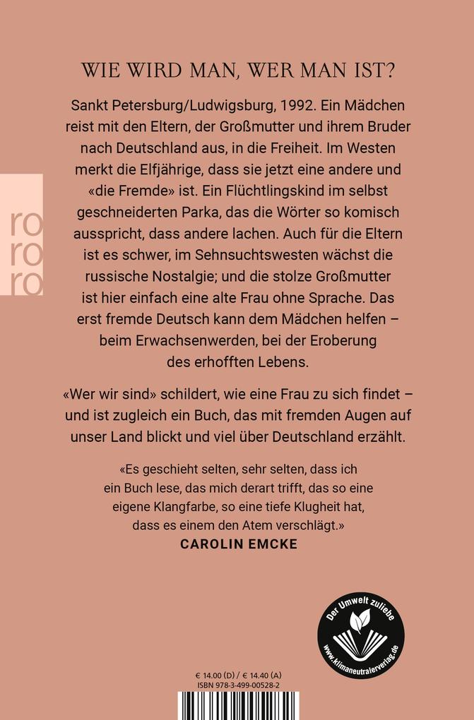 Weitere Ansicht: Wer wir sind | Lena Gorelik