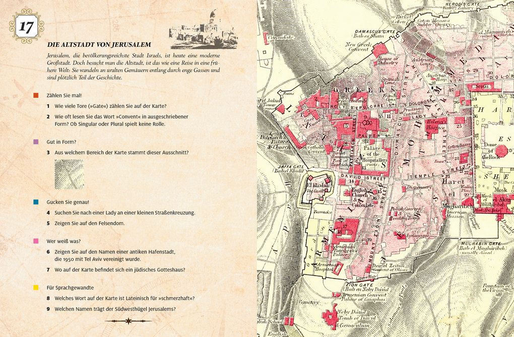 Weitere Ansicht: Adventskalender der Landkartenrätsel. In 24 Etappen um die Welt | Philip Kiefer