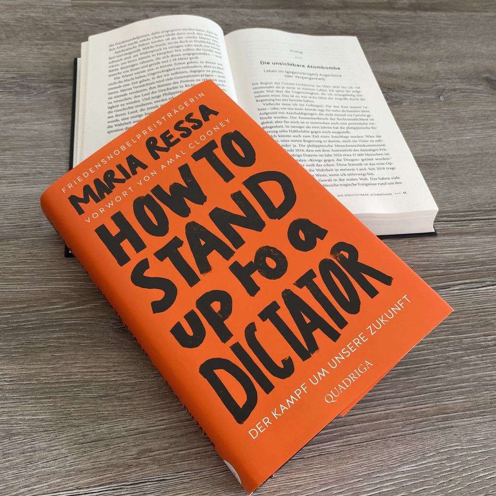 Weitere Ansicht: HOW TO STAND UP TO A DICTATOR - Deutsche Ausgabe | Maria Ressa