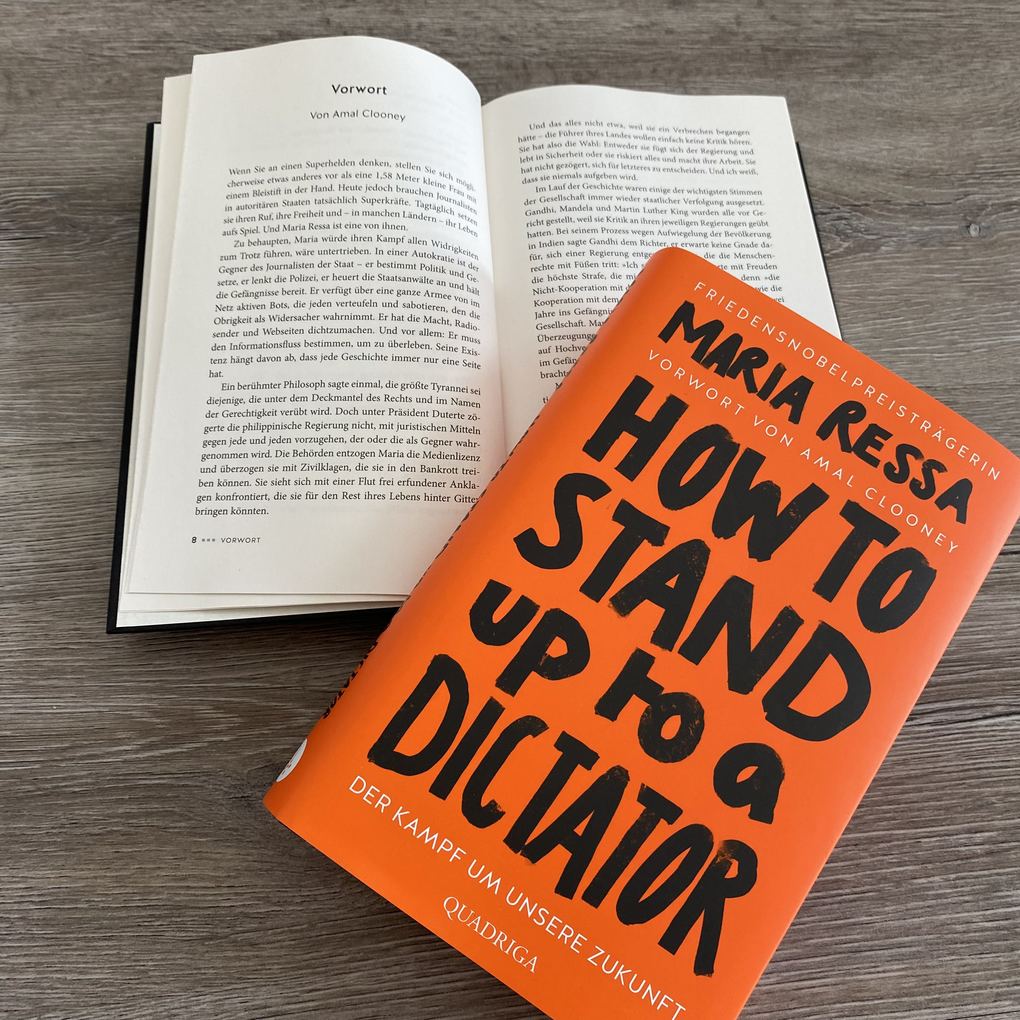 Weitere Ansicht: HOW TO STAND UP TO A DICTATOR - Deutsche Ausgabe | Maria Ressa