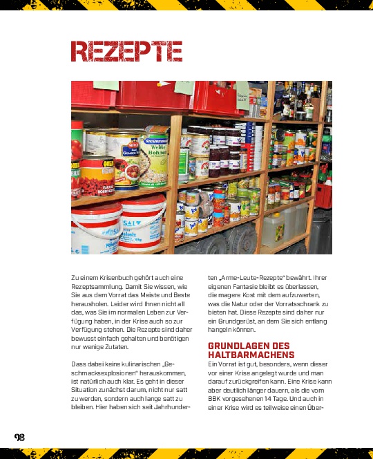 Weitere Ansicht: Der beste Rat ist Vorrat | Carsten Bothe