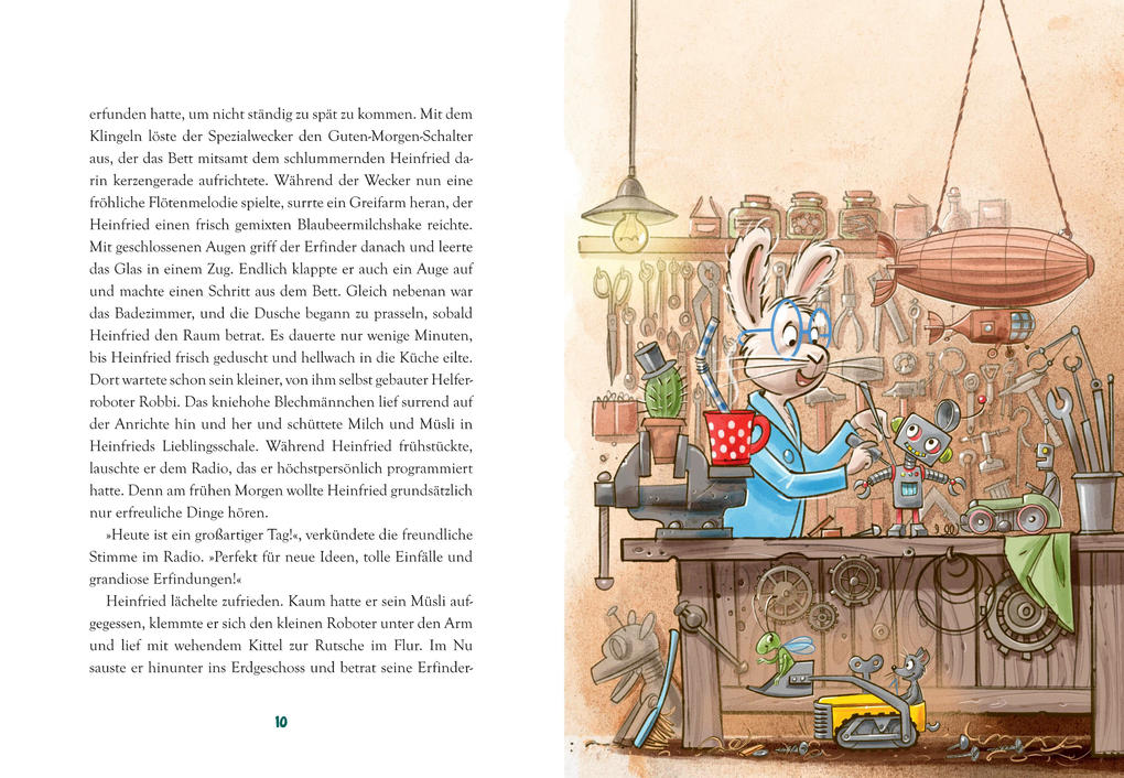 Weitere Ansicht: VORLESEN! Zwei Erfinder für alle Fälle - Von Törtchenkanonen und Gespensterfallen | Katharina E. Volk